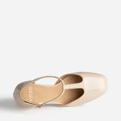 Babies salomé beige vernie à talon