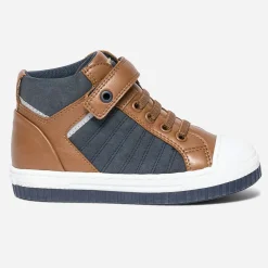 Basket BUGGY camel et grise