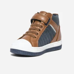 Basket BUGGY camel et grise