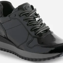 Basket compensée MARCO TOZZI noire