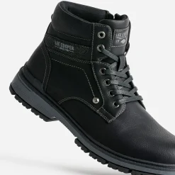 Boots à lacet LEE COOPER noir