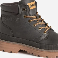Boots à lacet SCHOTT marron
