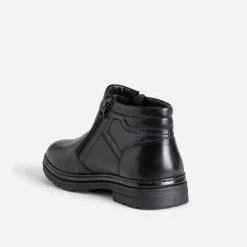 Boots FRANCE ARNO noir cuir