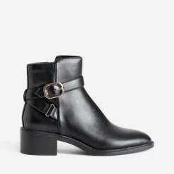 Boots noir avec bride