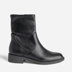 Boots noir zippé