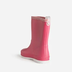 Botte de pluie BE ONLY rose patch lapin