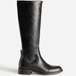 Botte noire forme cavalière