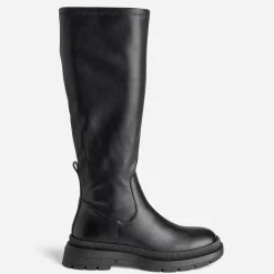 Botte TEXTO noire à semelle crantée