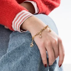 Charm's amovibles métal jaune pour bijou