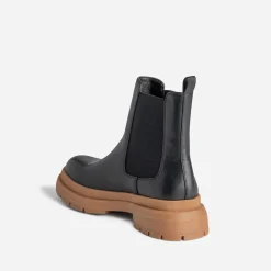 Chelsea boots TEXTO noir éco-conçu