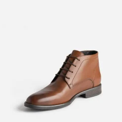 Chukka boots ERAM FLEX marron en cuir