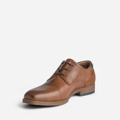 Derby cognac homme
