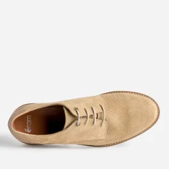 Derby confort beige cuir éco-conçu