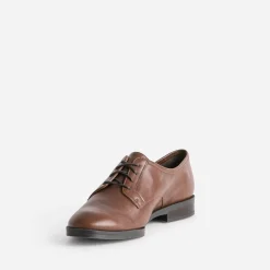 Derby ERAM FLEX marron en cuir