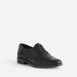Derby ERAM FLEX noir en cuir