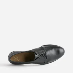 Derby ERAM FLEX noir en cuir