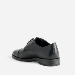 Derby ERAM FLEX noir en cuir