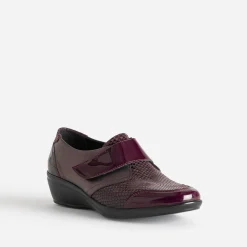 Derby FRANCE ARNO bordeaux en cuir