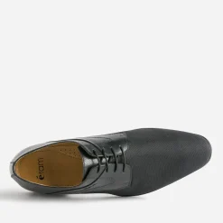 Derby noir bi matière