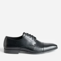 Derby noir bout droit