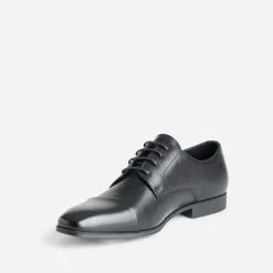 Derby noir bout droit