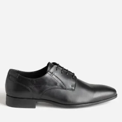 Derby noir cuir