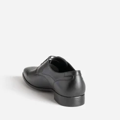 Derby noir cuir