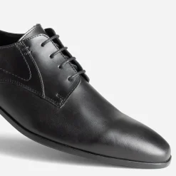 Derby noir cuir