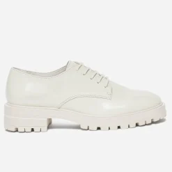 Derby TEXTO écru à semelle crantée