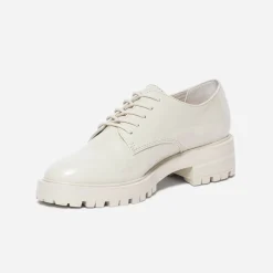 Derby TEXTO écru à semelle crantée
