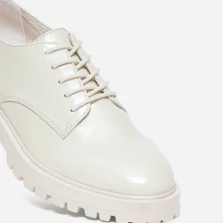 Derby TEXTO écru à semelle crantée