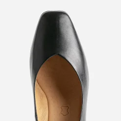 Escarpin CAPRICE noir en cuir à talon