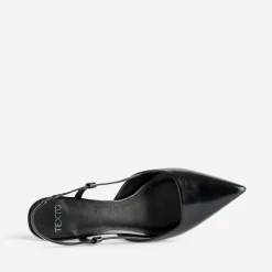 Escarpin slingback TEXTO noir