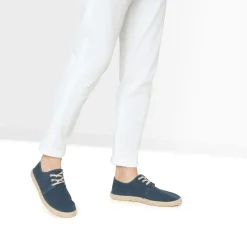 Espadrille bleu marine en toile éco-conçu