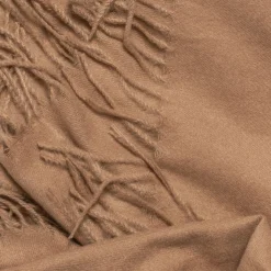 Etole camel frangée