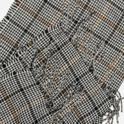 Etole noire à motif prince-de-galles