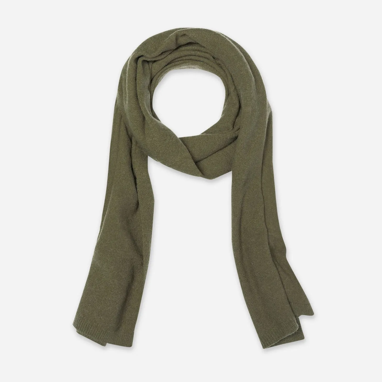 Grande écharpe kaki
