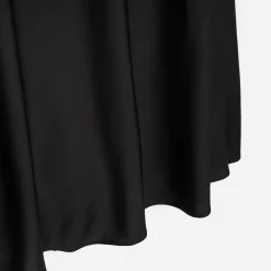 Jupe longue TEXTO noire satinée