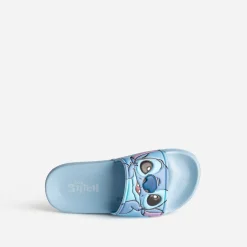 Mule LILO & STITCH bleue embossée