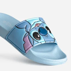 Mule LILO & STITCH bleue embossée