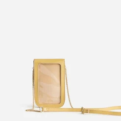 Pochette-téléphone TEXTO banana cream