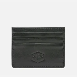 Porte-carte noir en cuir