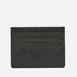 Porte-carte noir en cuir