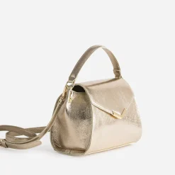 Sac à main doré