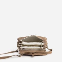 Sac à main marron suédé