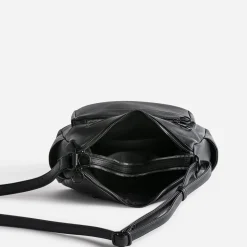 Sac à main noir à 2 compartiments