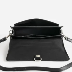 Sac à main noir double porté