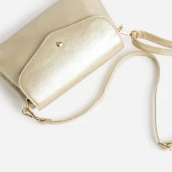 Sac à main or multi-compartiment