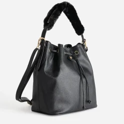 Sac seau noir deux anses amovibles