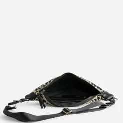 Sac-banane TEXTO beige motif léopard